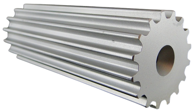 aluminum pulley stock